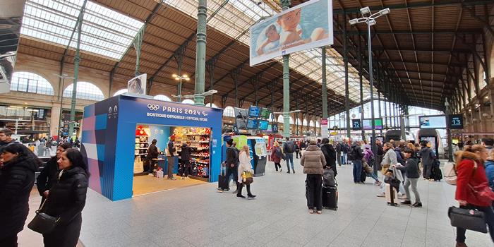 Emplacement quai transversal - Hall Principal